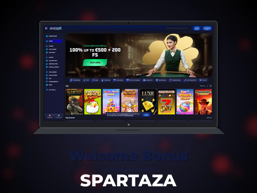 Spartaza - Welcome Bonus