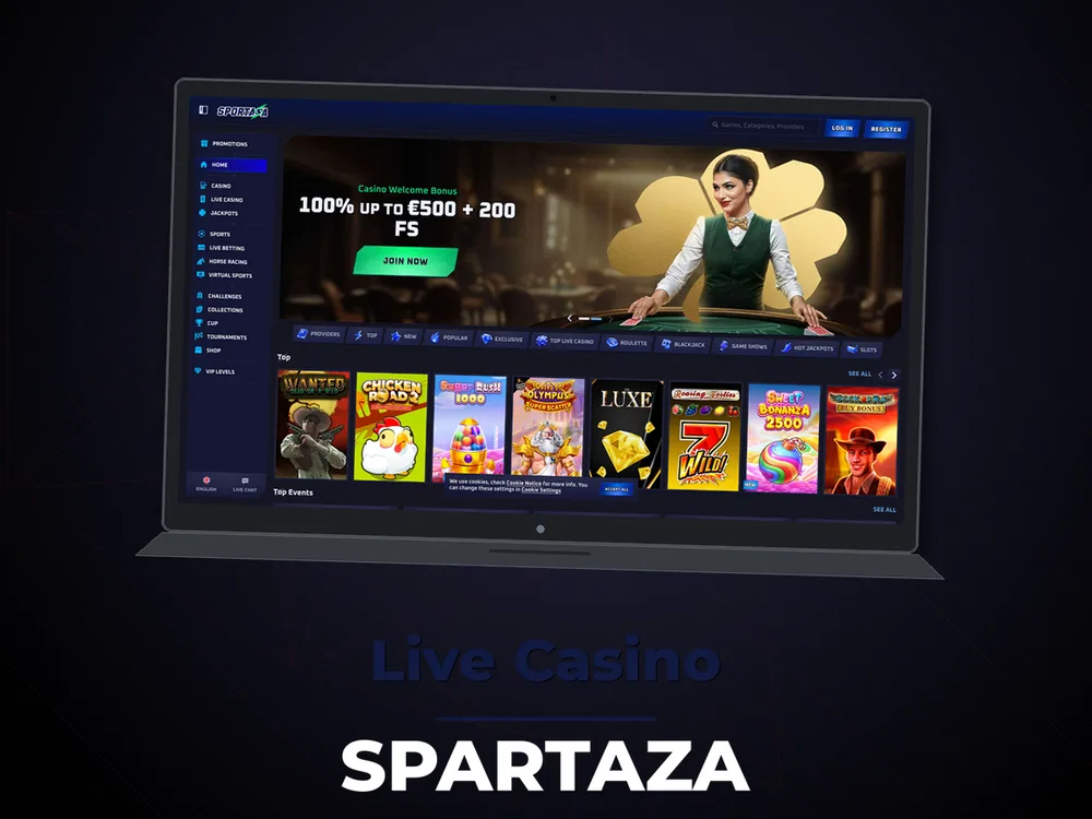 Spartaza - Live Casino