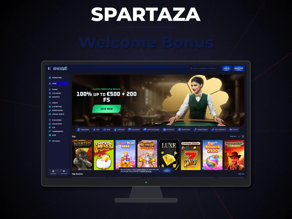 Spartaza - Welcome Bonus