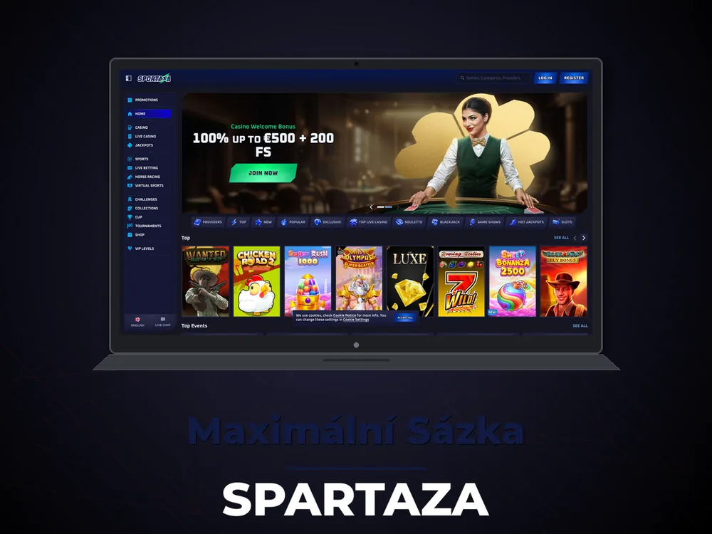 Spartaza - Maximální Sázka