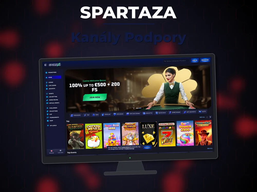 Spartaza - Kanály Podpory